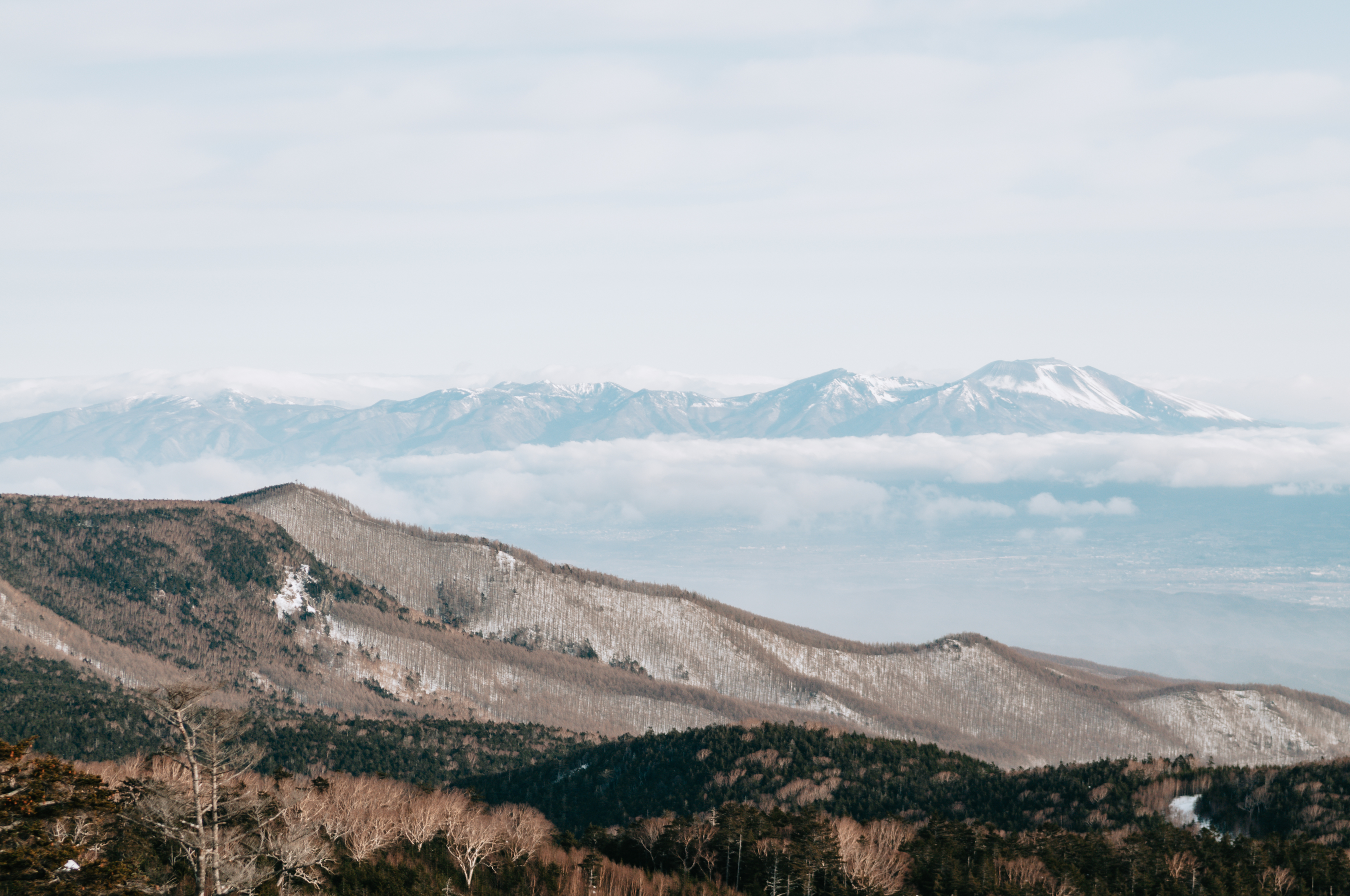 Above the Clouds: Winter Summit of Mt. Tengu