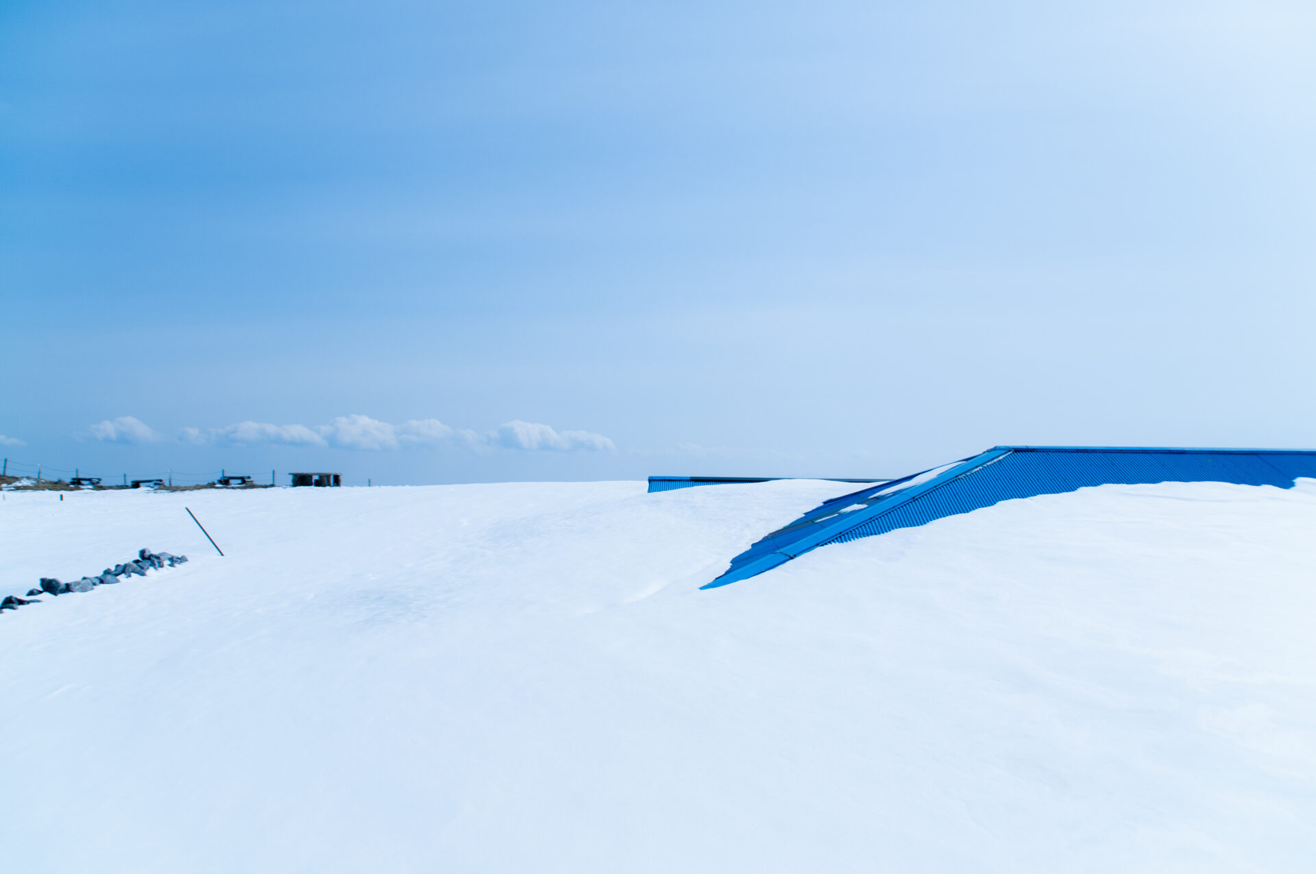 Silver Peaks: The Resilient Snow of Mount Ibuki in March