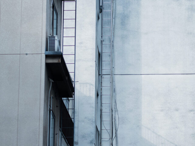 Buildings on Nara's Sanjo-dori Street