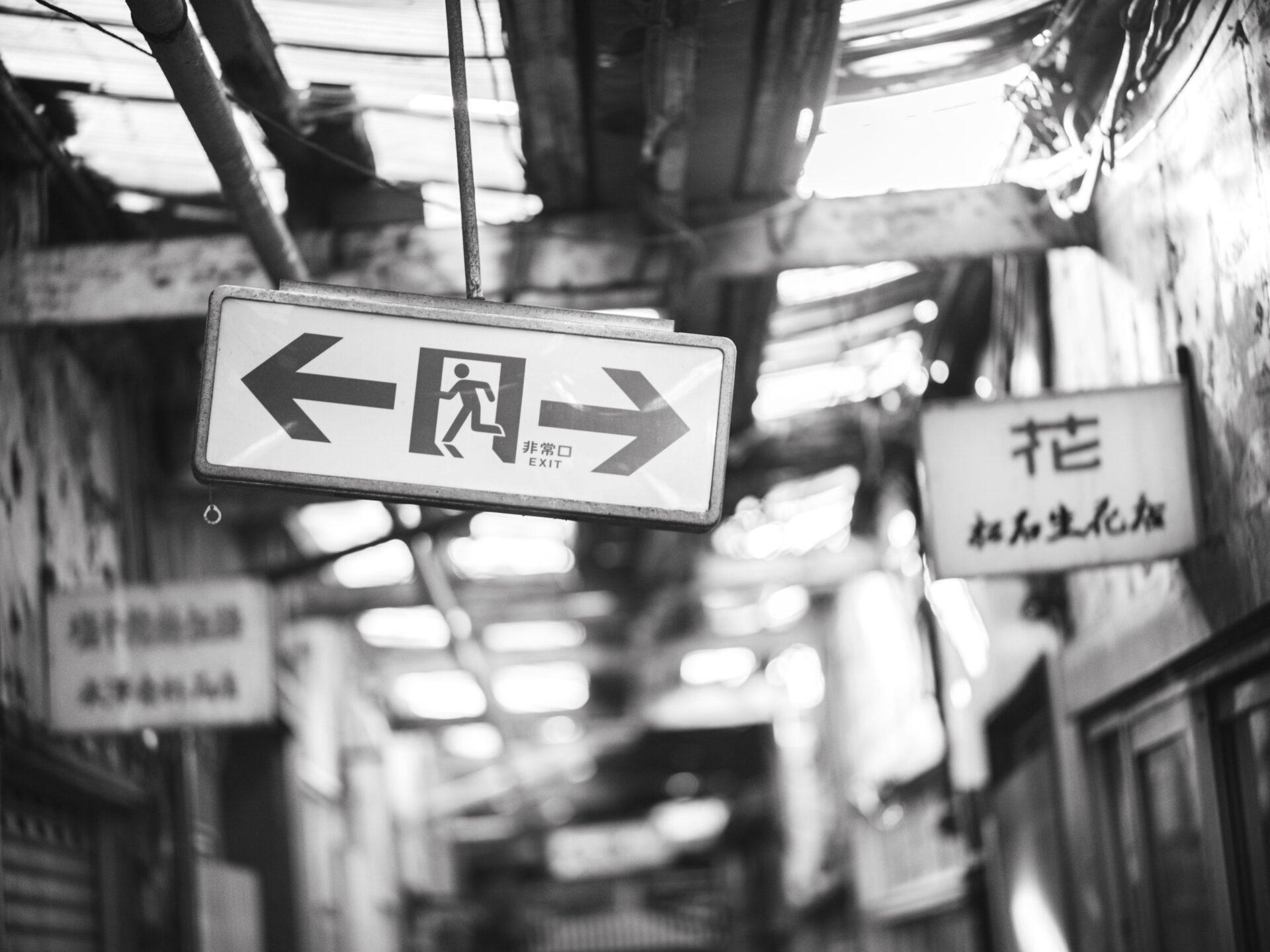 Matte Art Poster: The Echoes of Tsubai Market, Nara