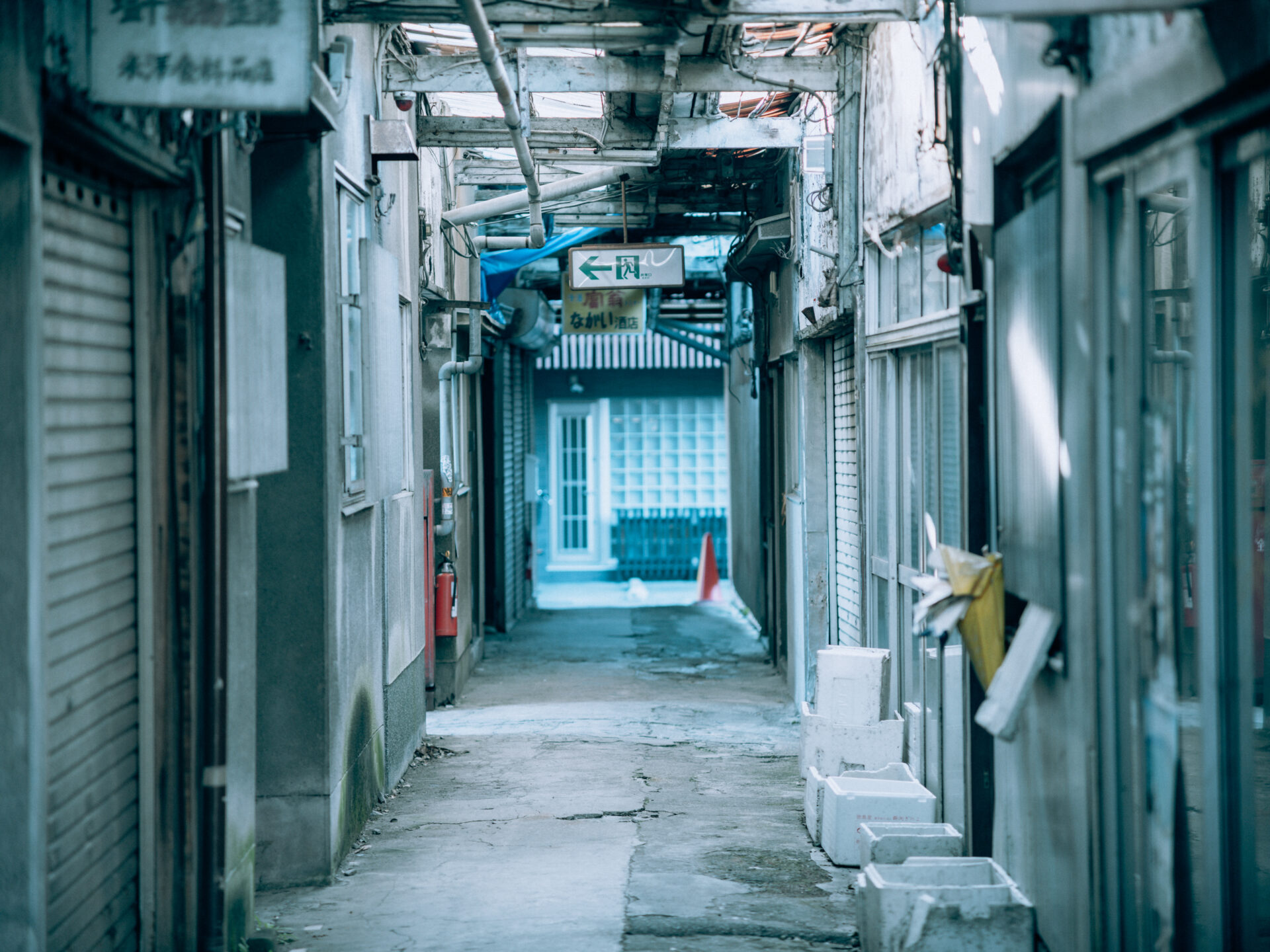 Matte Art Poster: The Silent Arcade of Tsubai, Nara