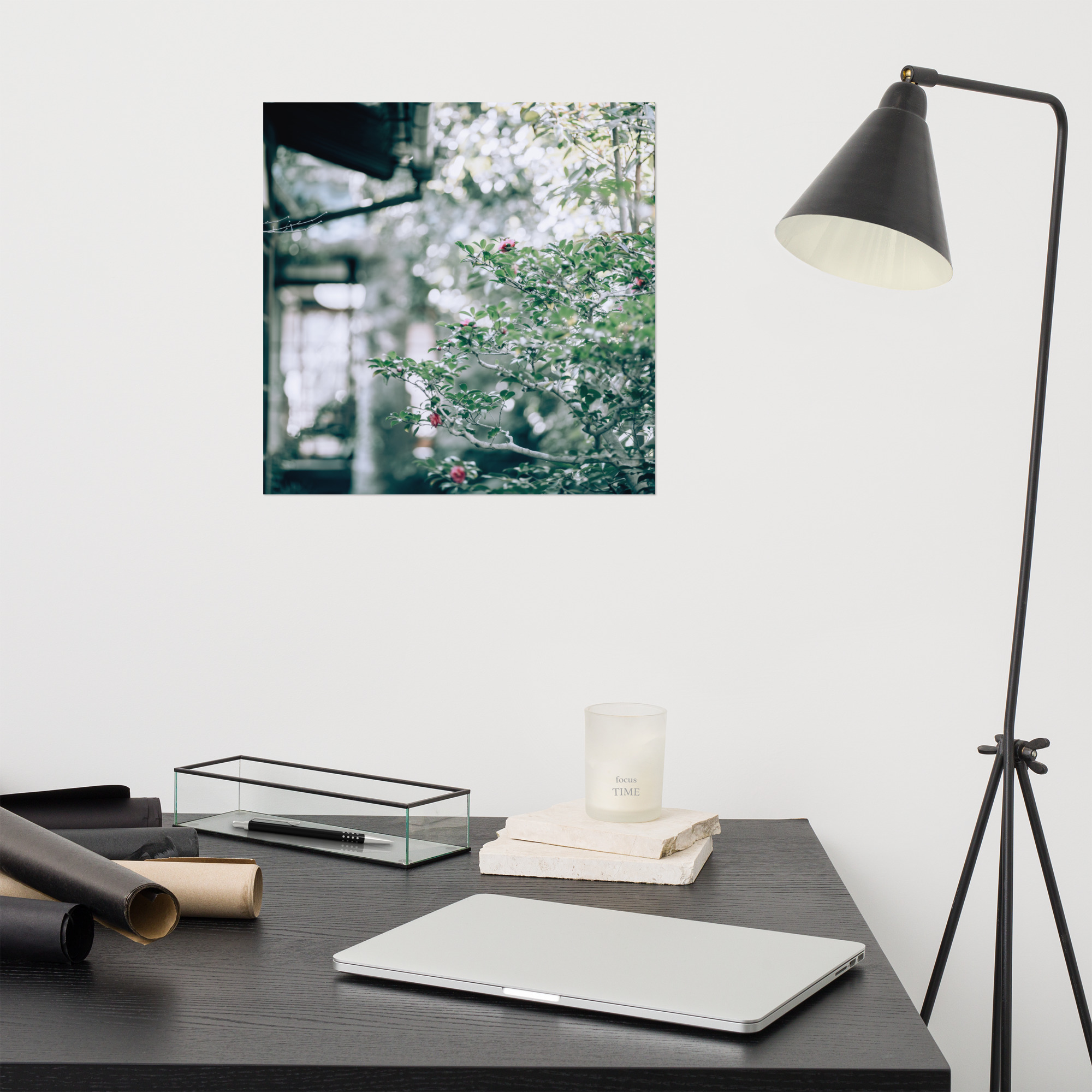 Nara Serenity: Soft Blossoms in a Traditional Inner Courtyard - Image 7