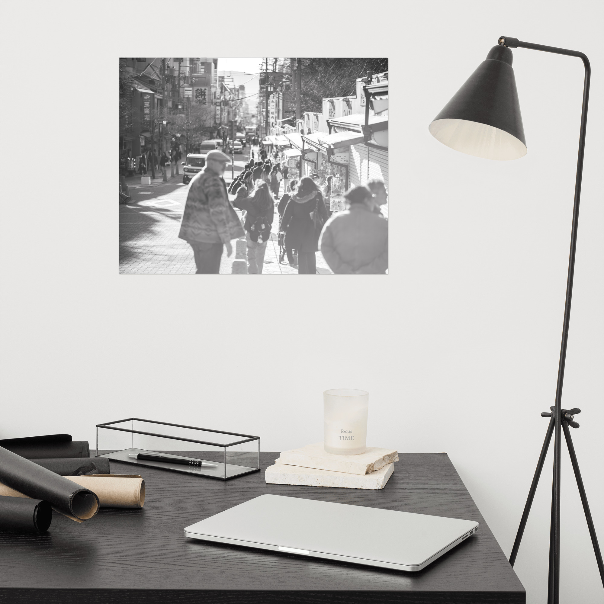 Golden Contrast: Twilight Whispers on Sanjo-dori, Nara - Image 8