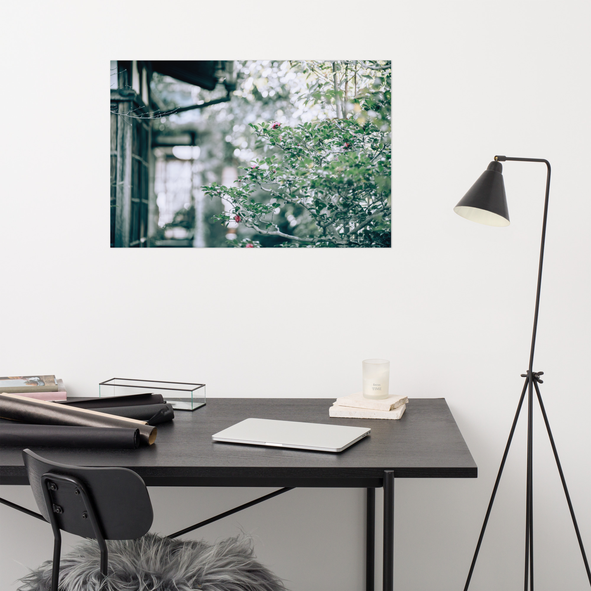 Nara Serenity: Soft Blossoms in a Traditional Inner Courtyard - Image 12